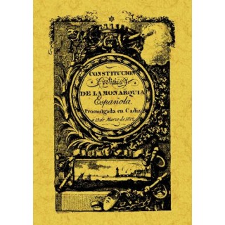 Constitución Política de la monarquía Española. Fábulas en verso Castellano.